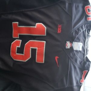 Ohio St Stiched Zeke Elliott Nike Jersey